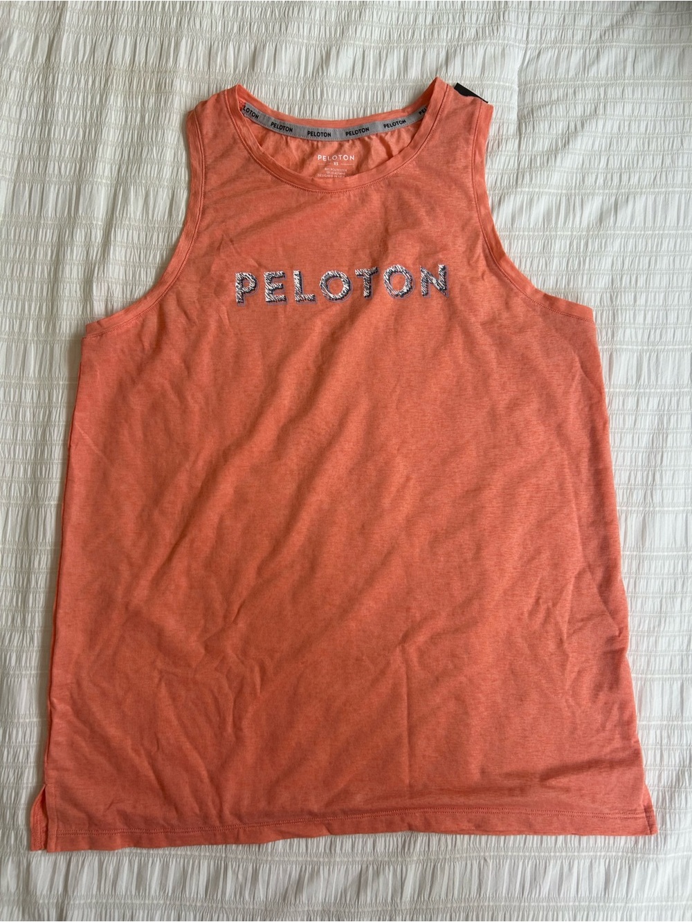 Peloton Graphic Tank Athletic Tank Top in Orange